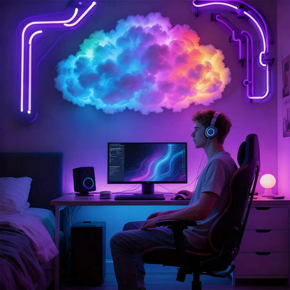 LED Cloud Lamp